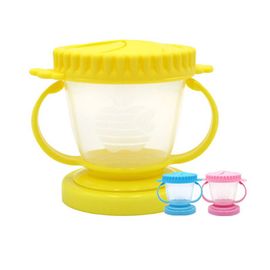 [Lieto_Baby] Lieto Silicone Snack Cup_Safety certified product, baby food container product compatible, sealed lid_ Made in KOREA